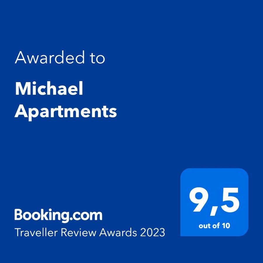 Michael Apartments Agia Marina  Bagian luar foto
